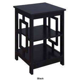 Convenience Concepts Town Square End Table w/ Shelves