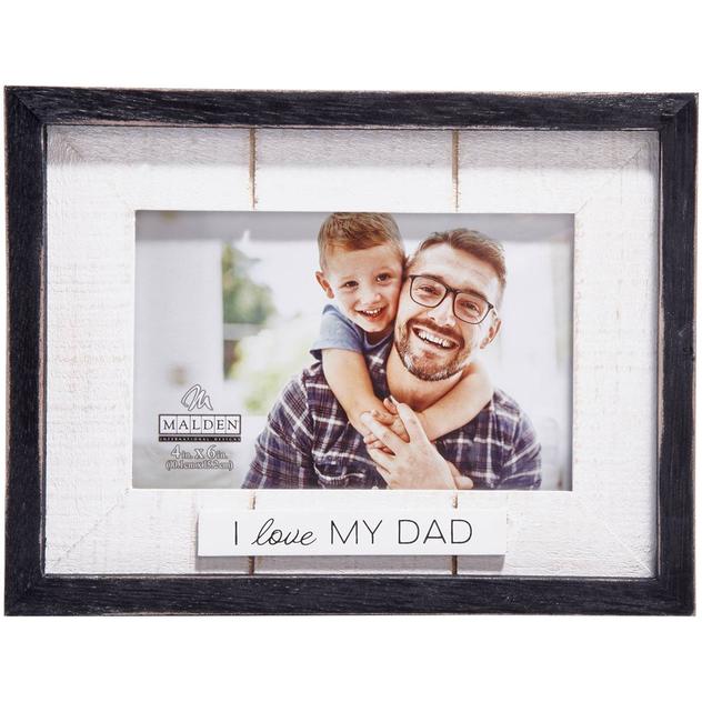 Malden I Love My Dad Rustic Frame - 4x6