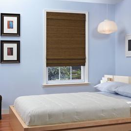 4.5in. Cordless Bamboo Roman Zig Zag Shades
