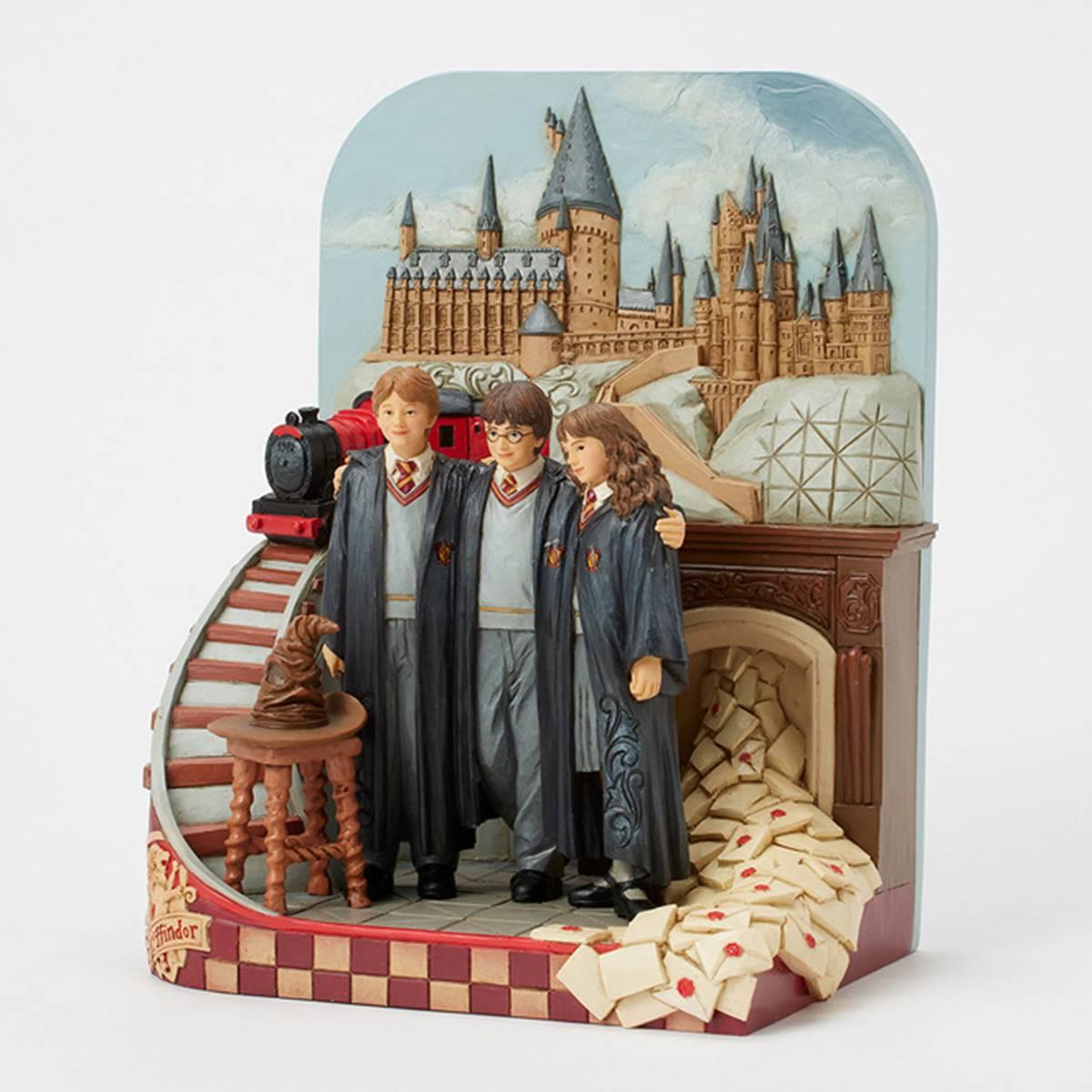 Jim Shore Harry Potter Trio Castle Scene Figurine
