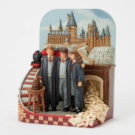 Jim Shore Harry Potter Trio Castle Scene Figurine