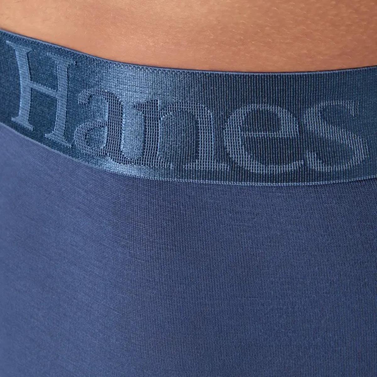 Mens Hanes® Originals 3pk. Supersoft Boxer Briefs-Light Blue/Grey
