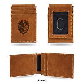 Mens NFL Baltimore Ravens Faux Leather Front Pocket Wallet