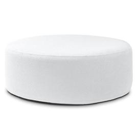 Jaxx Candler 44in. Luxe Boucle Round Couch Ottoman
