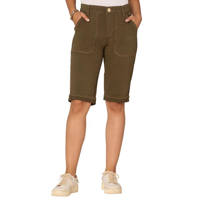 Womens Democracy "Ab"solution® High Rise Bermuda Shorts