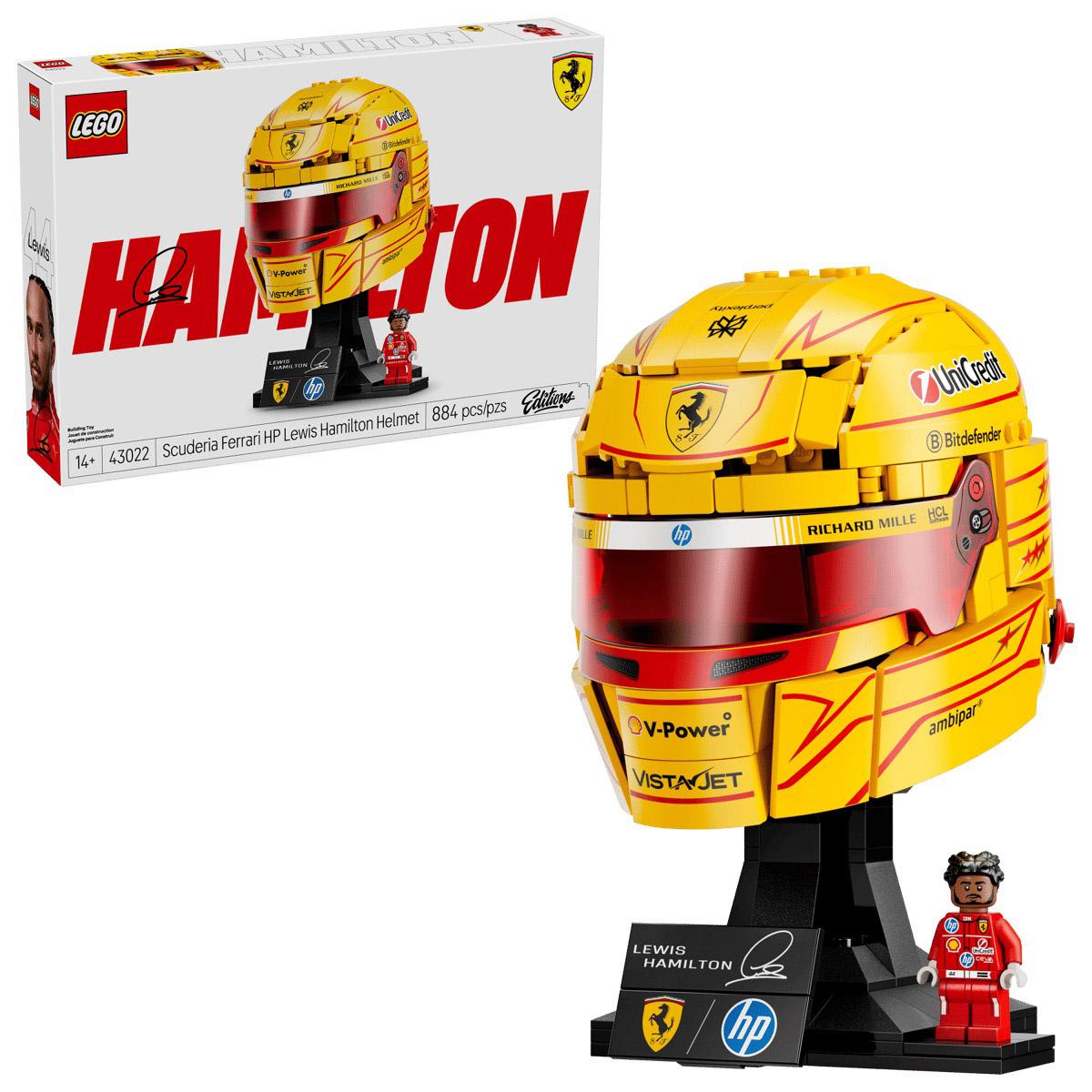 LEGO(R) Editions Scuderia Ferrari HP Lewis Hamilton Helmet