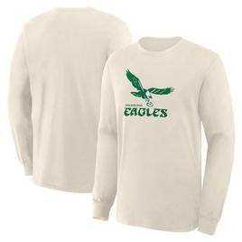 Mens Fanatics Nfl Philadelphia Eagles Heritage Logo Long Sleeve