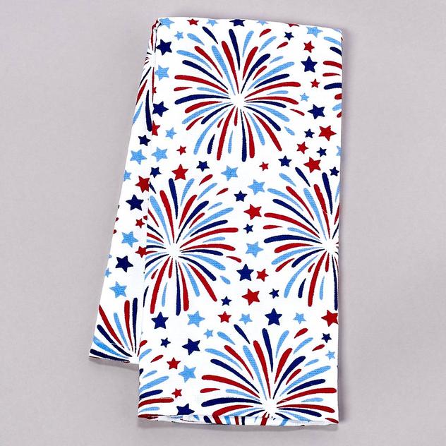 Fireworks Sky Dual Kitchen Towel