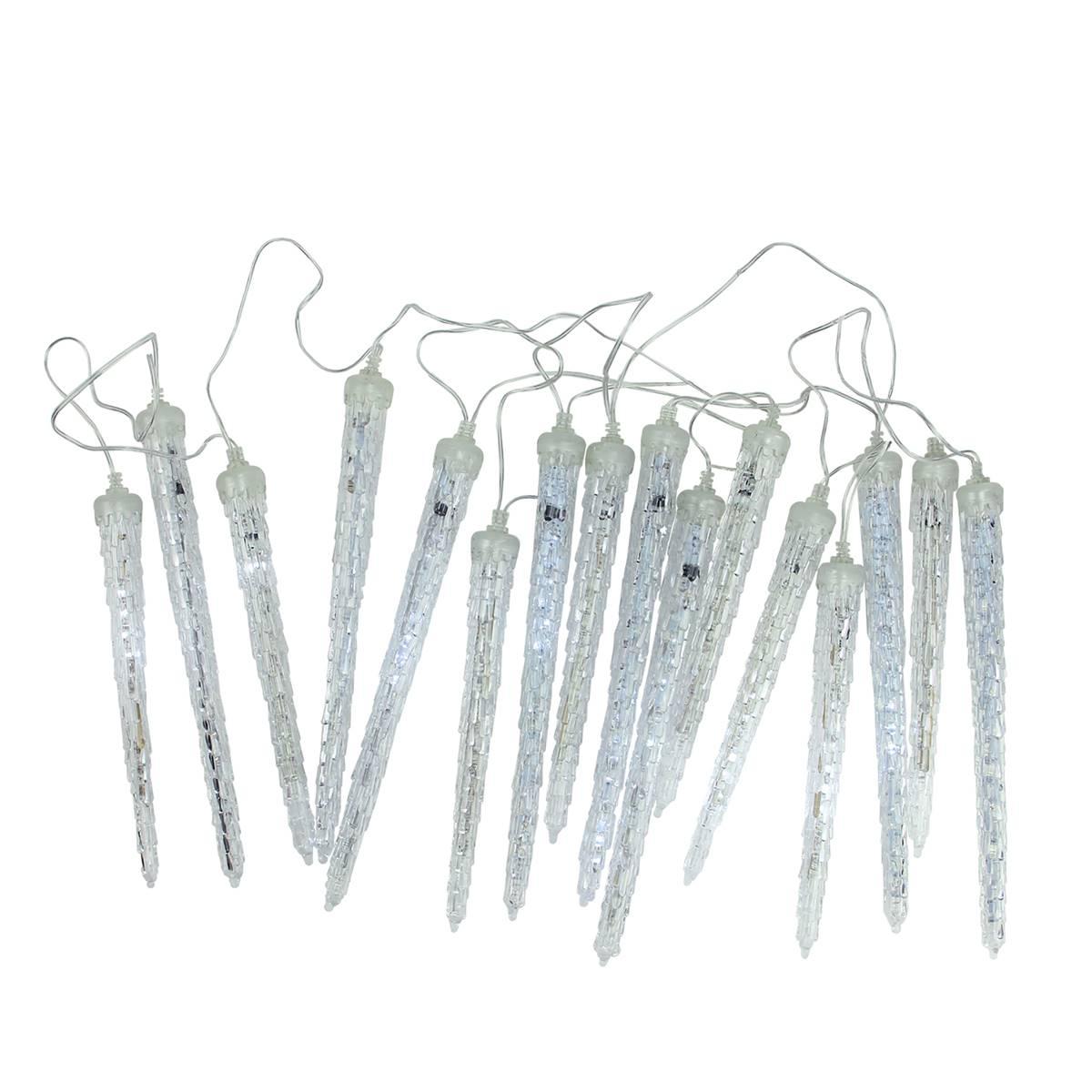 Northlight Seasonal 16ct. Dripping Icicles Christmas Lights
