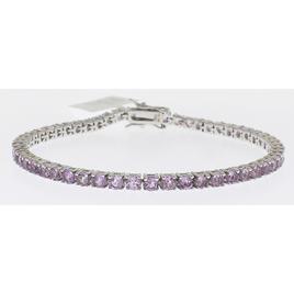 Gemstone Classics(tm) 3mm Pink Amethyst Bracelet