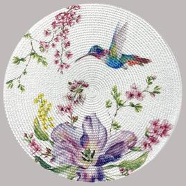 Etheral Bloom Round Placemat - Set of 4