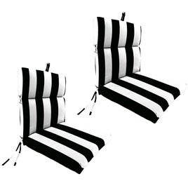 Jordan Manufacturing 2pc. Cabana French Edge Chair Cushions