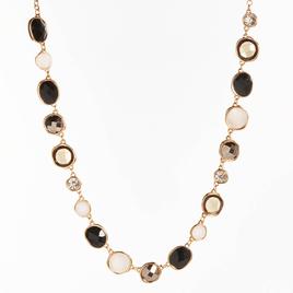 Ashley Cooper(tm) Faceted Stones & Accents Statement Necklace