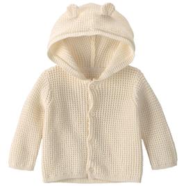 Baby Unisex (NB-12M) Carter’s® Solid Cardigan with Ear Hood
