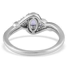 Gemstones Classics™ Sterling Silver Oval Tanzanite Ring