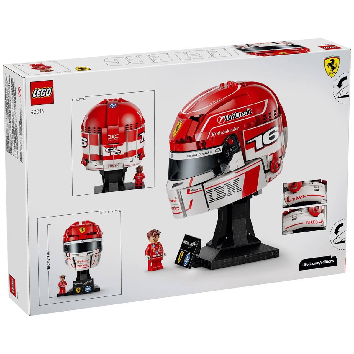LEGO® Edition Scuderia Ferrari HP Charles Leclerc Helmet