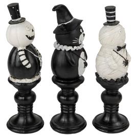 Northlight Seasonal Set of 3 Halloween Candlesticks