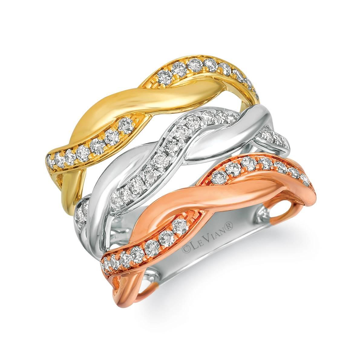 Le Vian(R) 14kt. Gold 5/8ctw. Round Diamond Ring