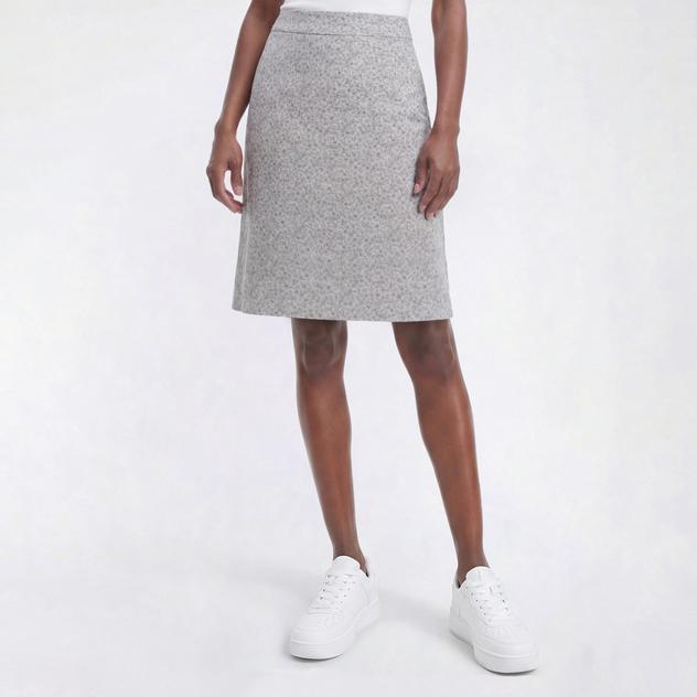 Petite Napa Valley Mini Floral Super Stretch Split Hem Skort
