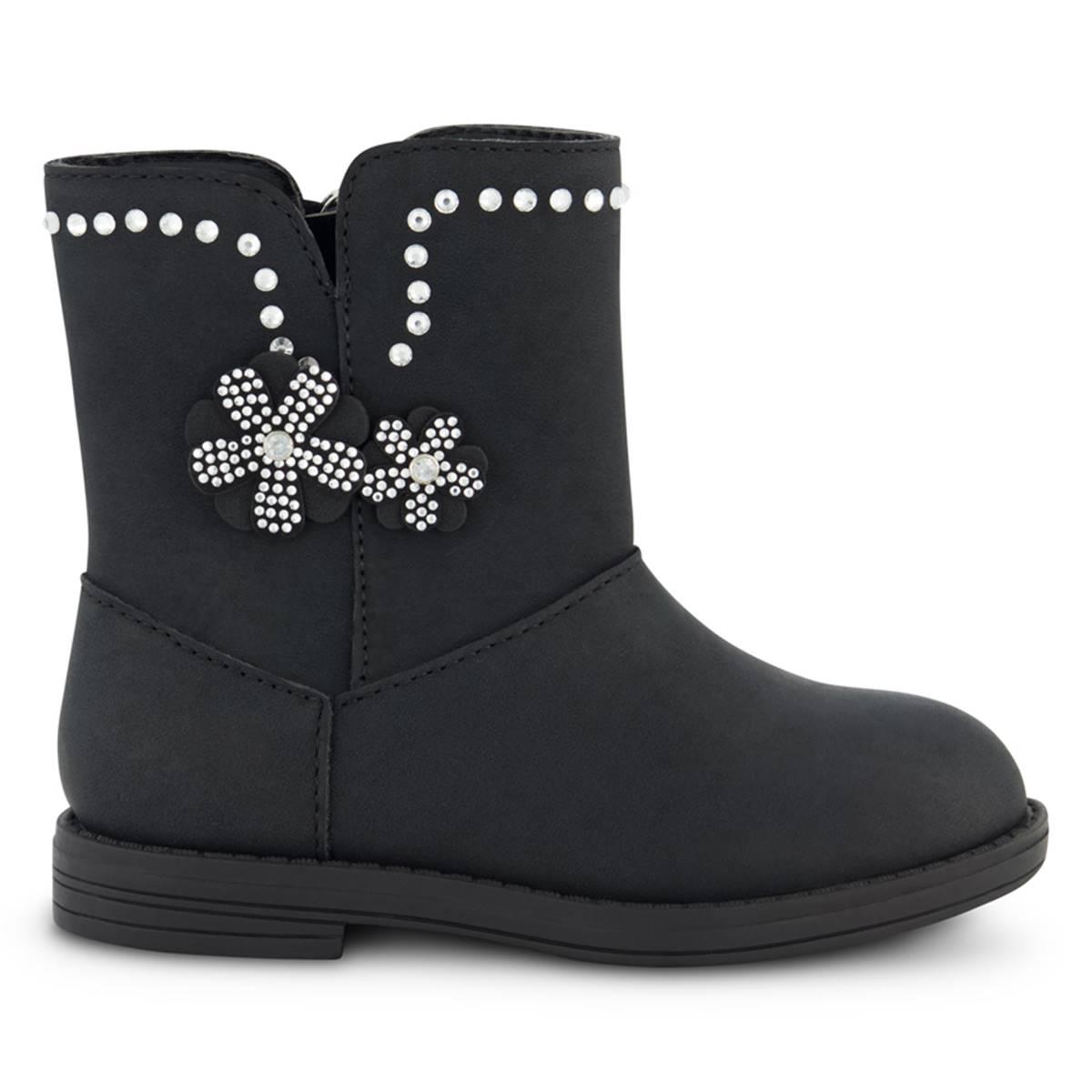 Little Girls Jessica Simpson Evie Flower Boots