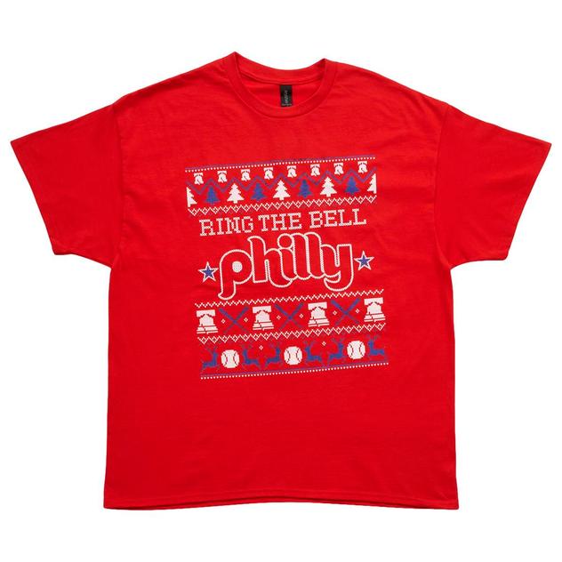 Mens Philly Short Sleeve Ugly Bats Tee - Red