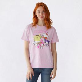 Juniors Hello Kitty(R) & Friends Boyfriend Tee