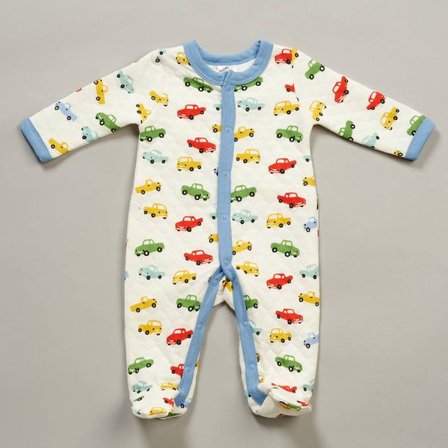 Baby Boy (3-9M) Little Beginnings® Car Quilted Sleep & Play