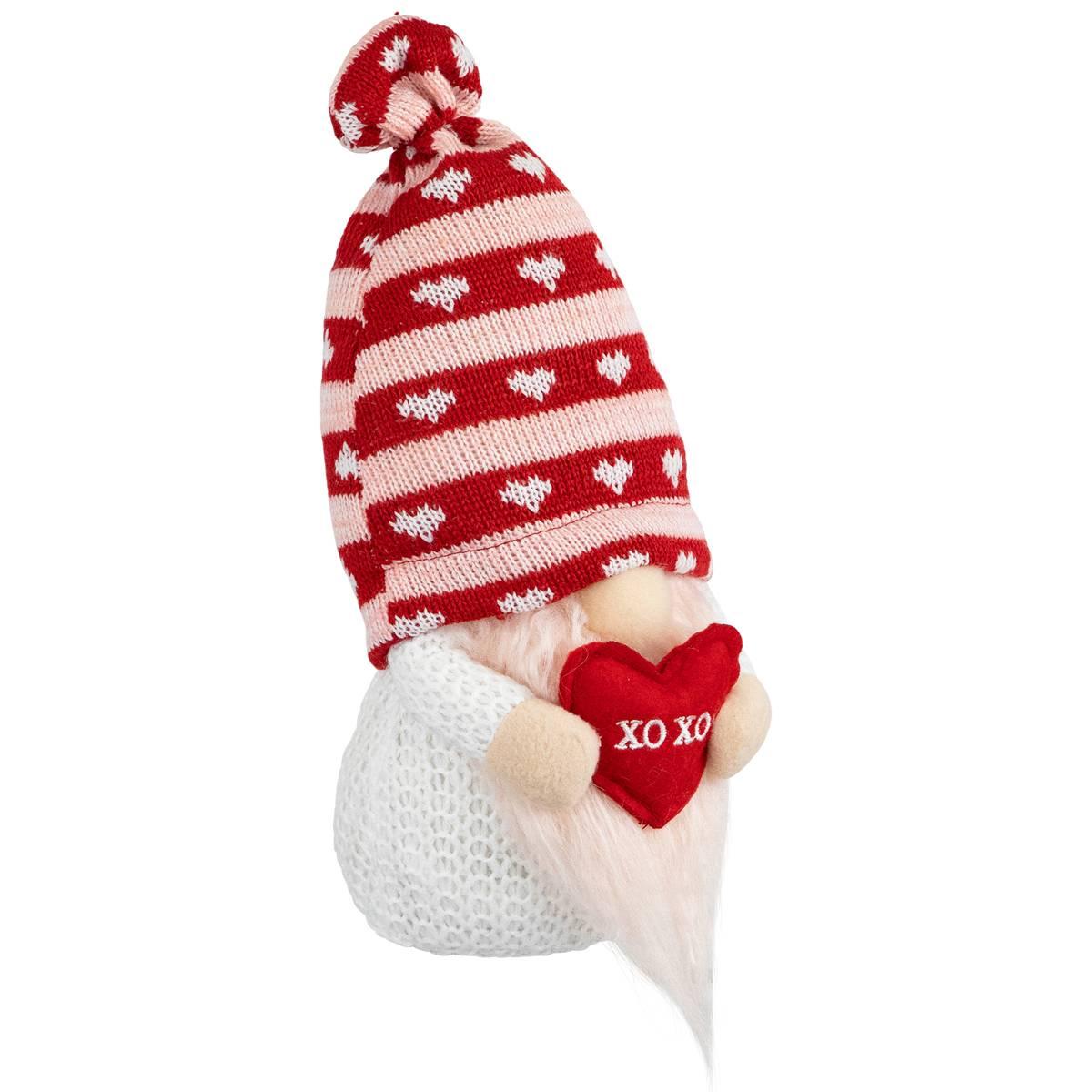 Northlight Seasonal Plush XOXO Valentine''s Day Gnome