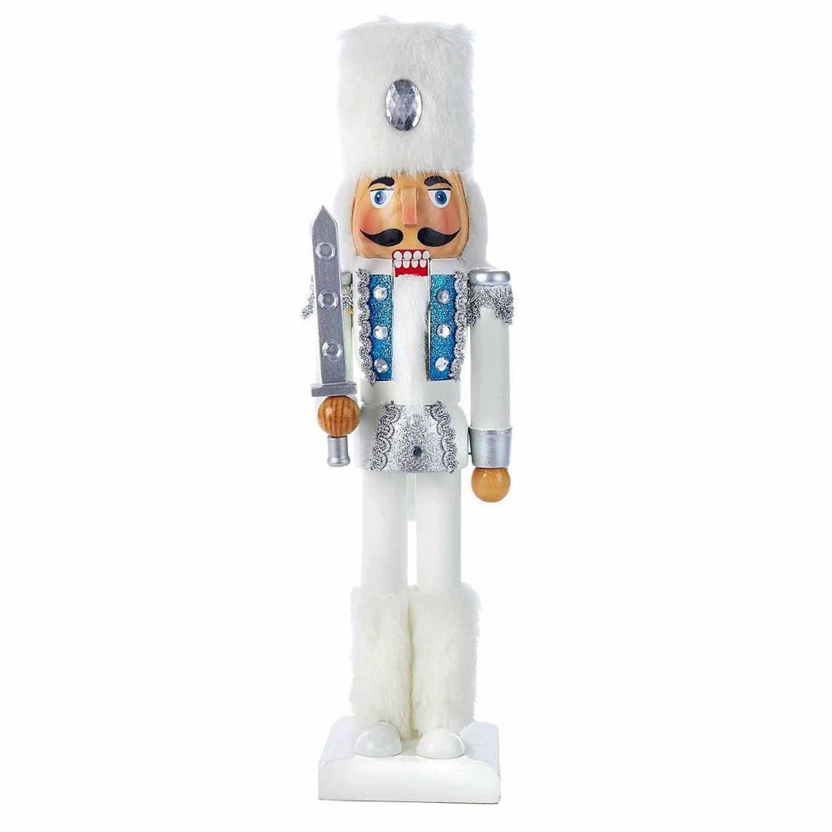 Kurt Adler 15in. White Russian Nutcracker