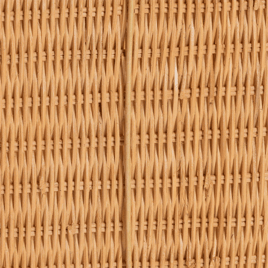 bali & pari Reya Natural Rattan Footstool