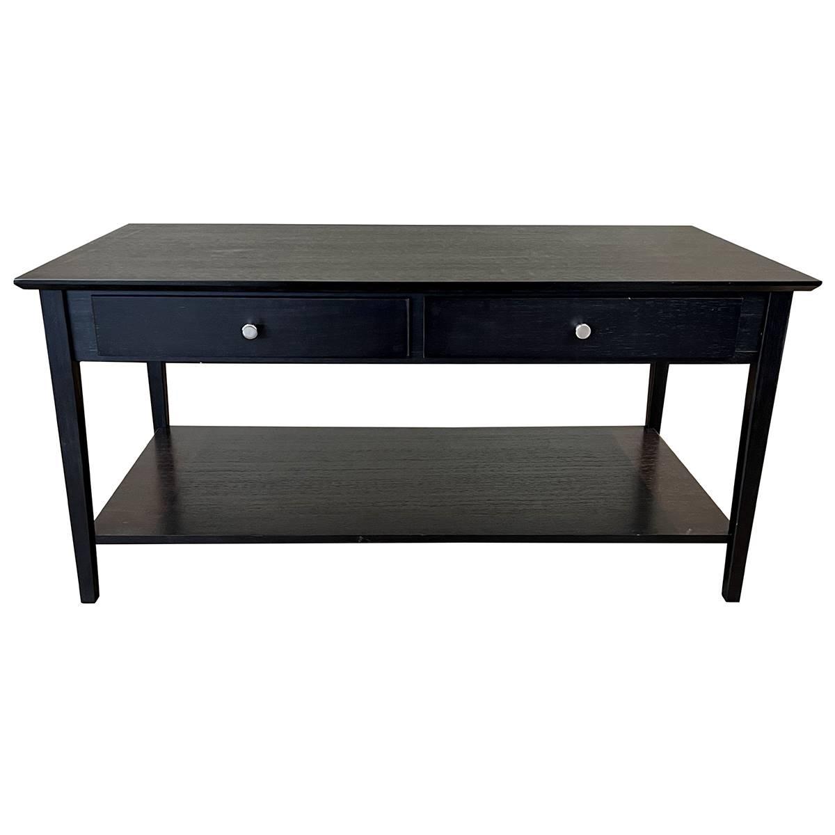 eccostyle(tm) Solid Bamboo 2-Drawers Coffee Table
