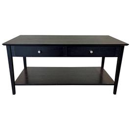 eccostyle(tm) Solid Bamboo 2-Drawers Coffee Table