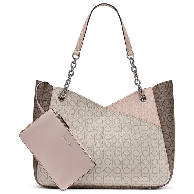 Calvin Klein Zoe Logo Tote