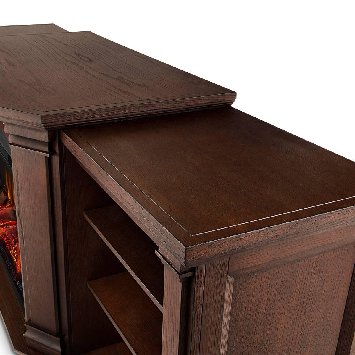 Real Flame Valmont Electric Fireplace TV Stand