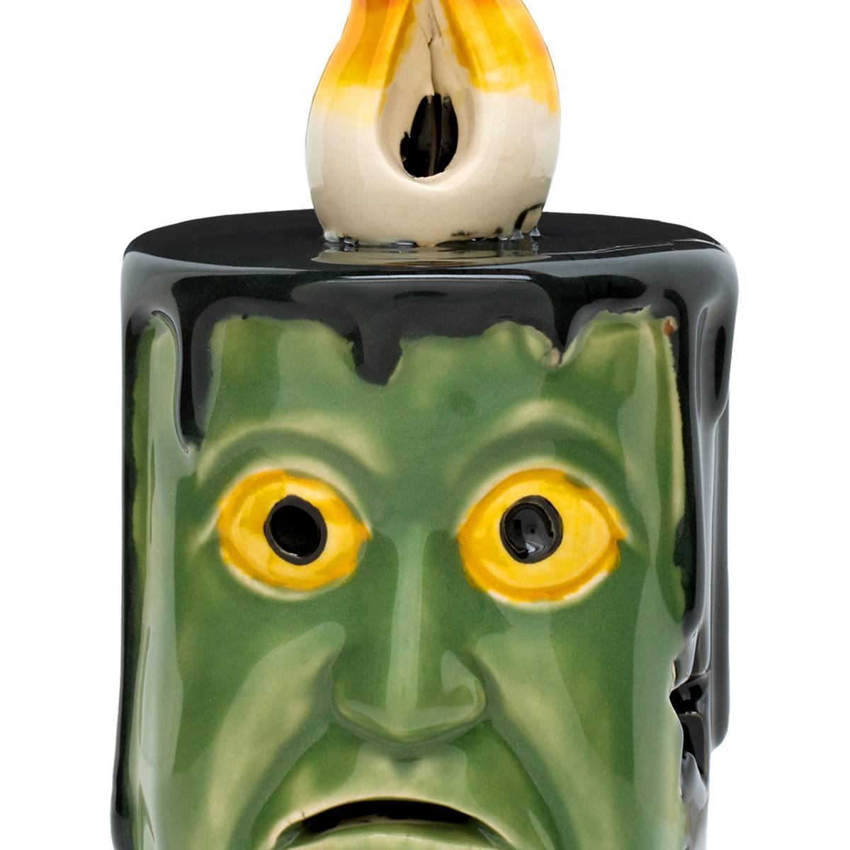 National Tree Frankenstein Porcelain LED Candle - Set of 2