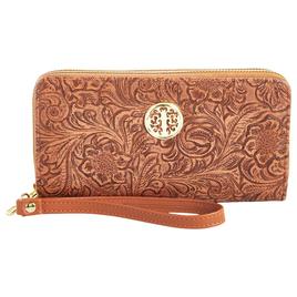 Deluxity Tooled Medallion Wallet