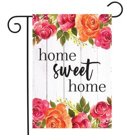 Briarwood Lane Home Sweet Home Floral Garden Flag