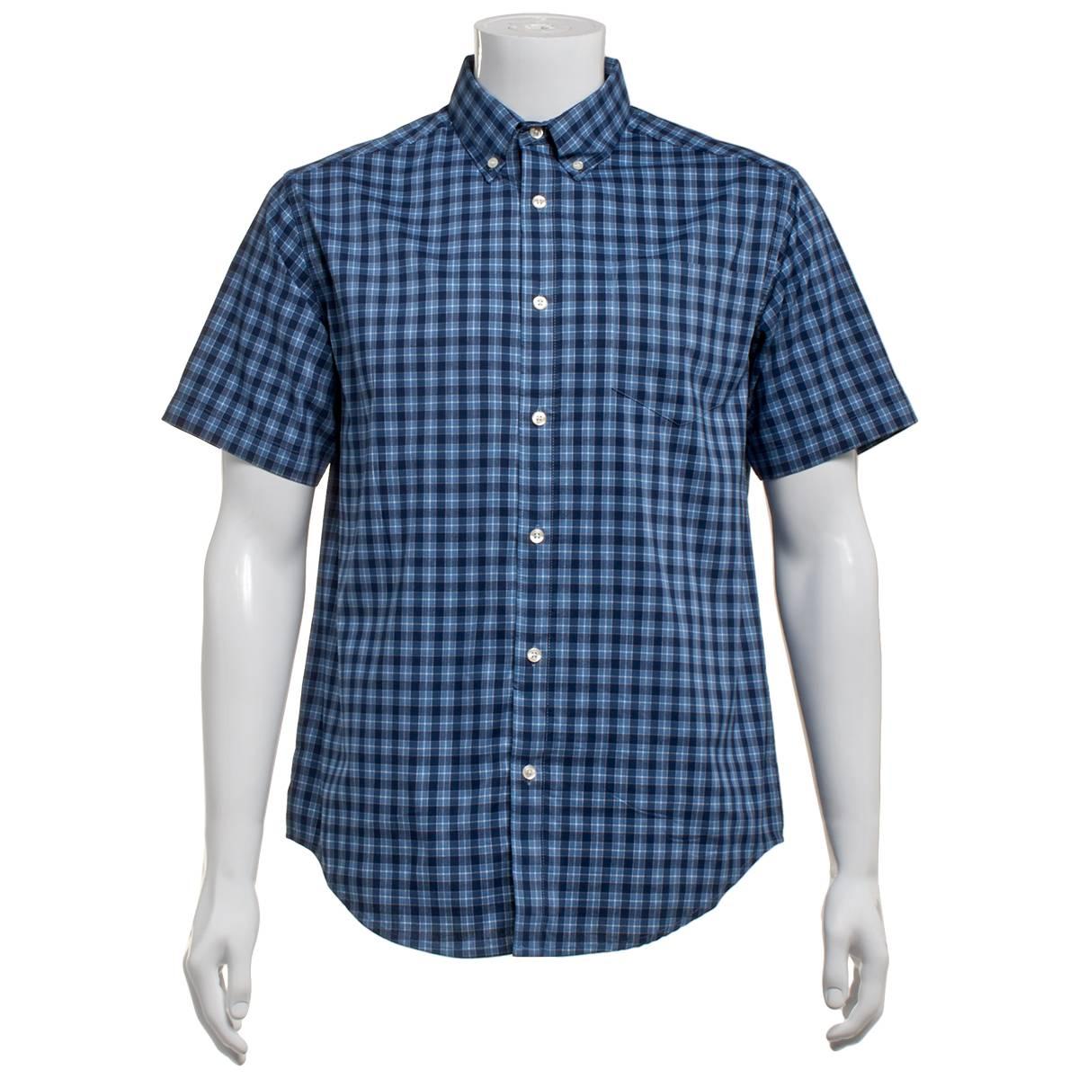 Mens Architect(R) Check Weekender Button Down Shirt - Chambray