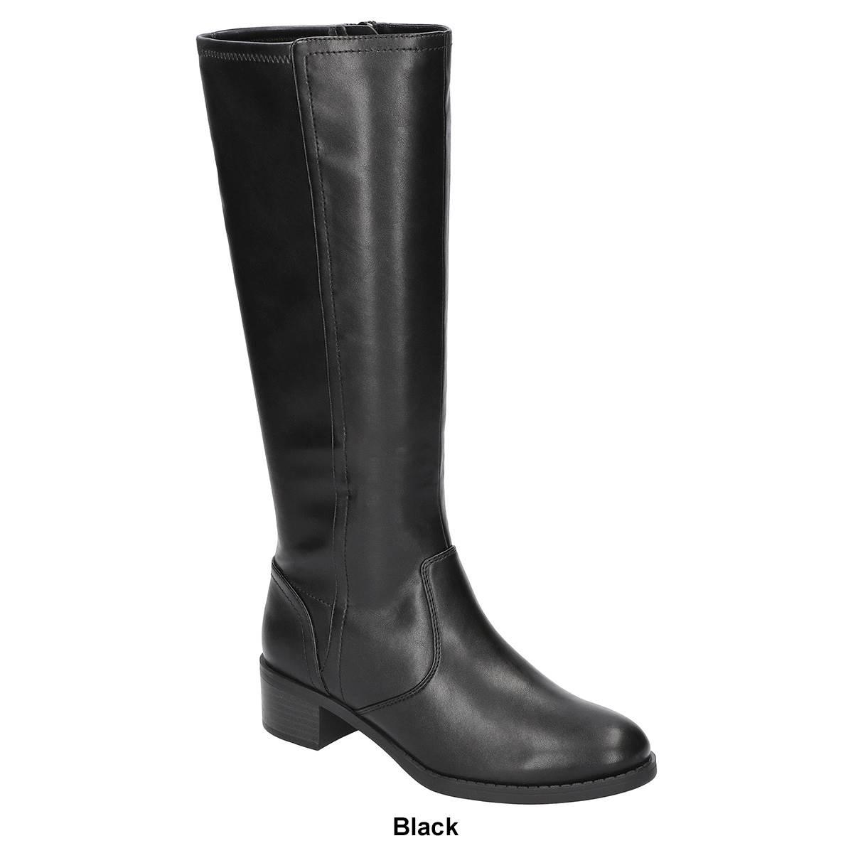Womens Easy Street Tucker Tall Boots - Wide Calf