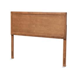 Baxton Studio Alan Ash Walnut Finished Wood Headboard