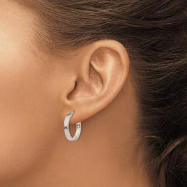 Gold Classics™ 14kt. White Gold 20mm Hoop Earrings