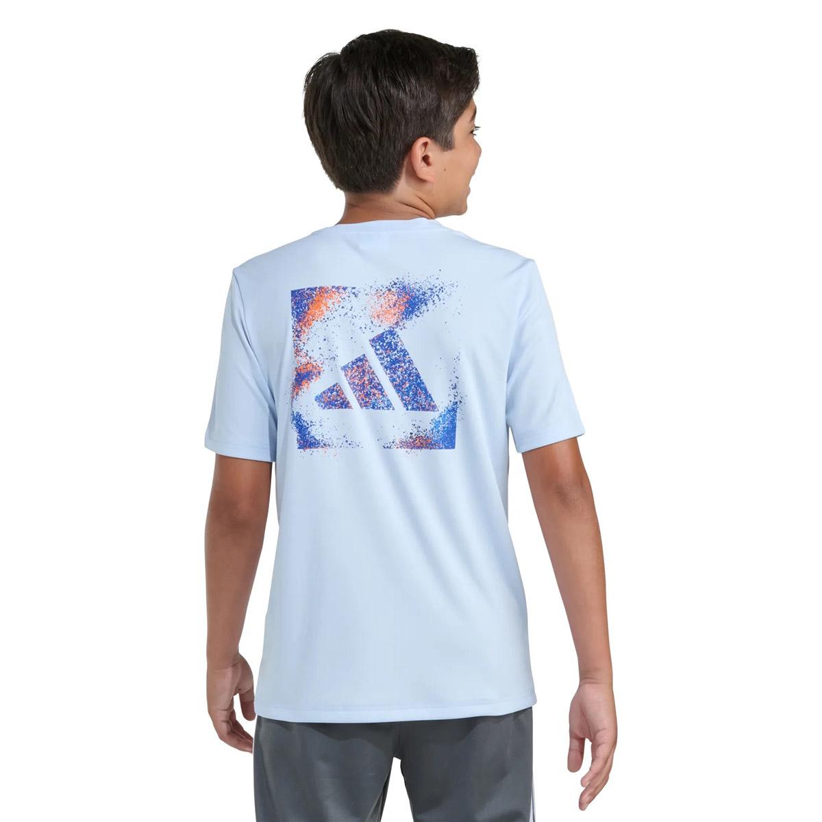 Boys (8-20) adidas® Short Sleeve Spray Gradient Tee