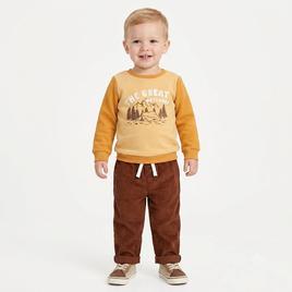 Toddler Boy bon bebe(R) Great Outdoors Sweatshirt & Pants Set