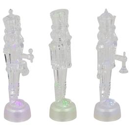 Northlight Seasonal LED Icy Crystal Nutcrackers - Set of 3