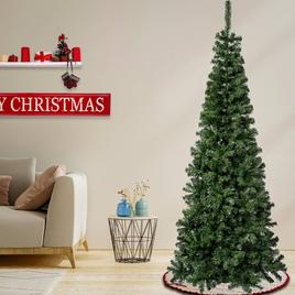 National Tree 7.5ft. Linden Spruce Slim Wrapped Tree