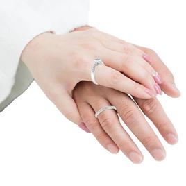Haus of Brilliance Sterling Silver 1/3ctw. Diamond Bridal Set