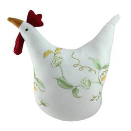 Northlight Seasonal Soft Floral Rooster Chicken Spring Figurine