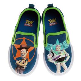 Toddler Boys Disney Toy Story Slip On Canvas Fashion Sneakers