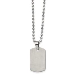 Mens Gentlemen's Classics™ Reversible Stainless Steel Necklace
