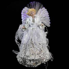 Northlight Seasonal 16in. Lighted Angel Christmas Tree Topper